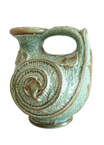 Green burleigh ware art deco - burleigh,