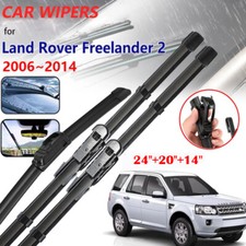 For Land Rover Freelander 2 wiper blades 2006-2014 Front and rear Upgraded