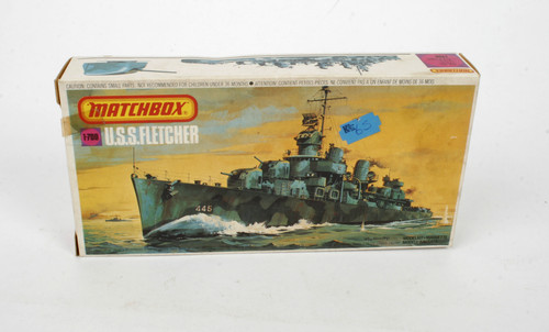 Vintage matchbox 700th - vintage,, 1/700th