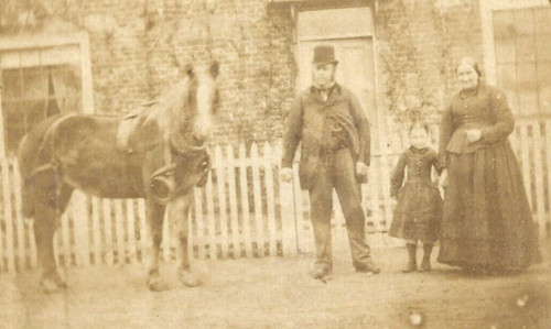 Victorian cdv photo family - victorian,