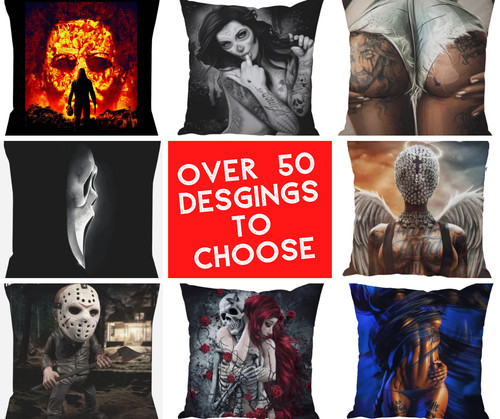 Cover cushion pillow - cushion, horror