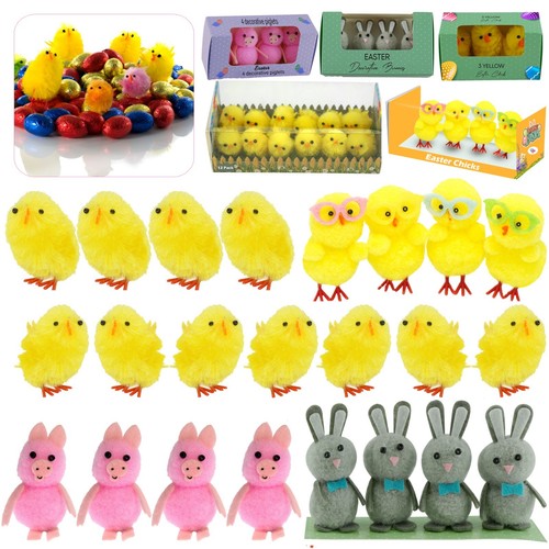 Happy easter bunnies - bunnies, chickens