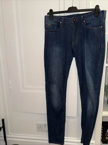 Mens blue armani jeans w30 - mens,