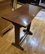 Vintage 1950s Mahogany Console