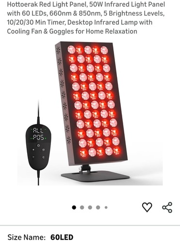 Led red light - therapy, panel