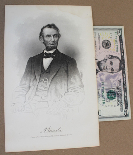 Original 1860s print - original,