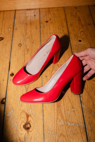 Vintage jones bootmaker red - jones,
