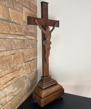 19th large wooden crucifix - 19th,