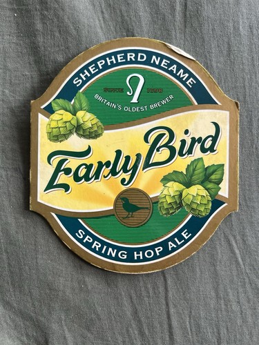 Shepherd neame early bird beer - bird,