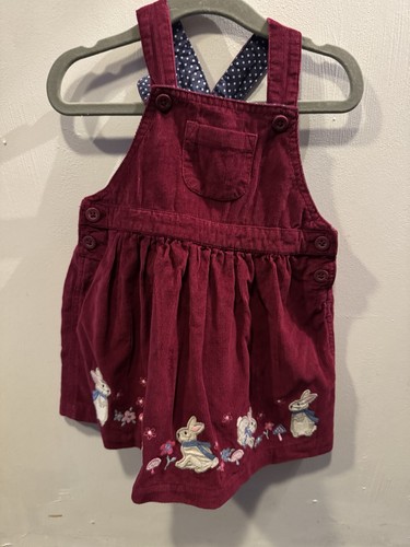 Jojo maman bébé red pinafore - jojo,