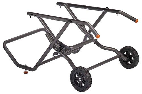 Folding wheel table saw stand - folding,