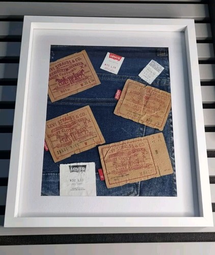 Retro levi jeans logo - retro, back