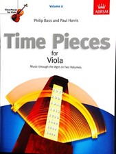 Time pieces for viola book2 by Philip Bass and Paul Harris.