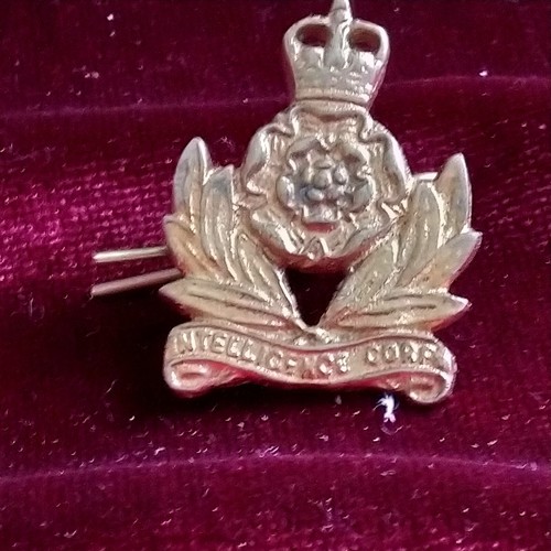 Intelligence corps badge gold - corps,