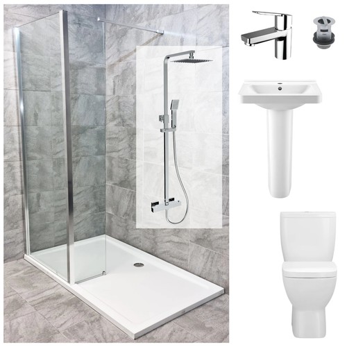 Atlas walk shower suite - walk, in