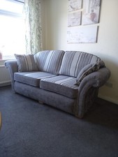 Duresta Hogarth 3 Seater Sofa + 2 Seater Sofa in Grey reversible style
