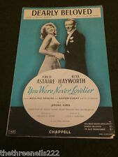 ORIGINAL SHEET MUSIC - DEARLY