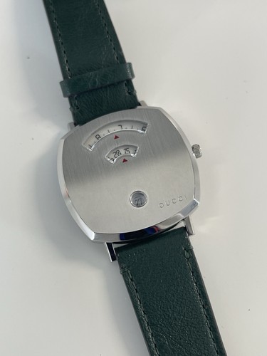 Gucci grip watch 38mm green - gucci,