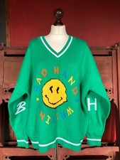 Bad Handwriting Jumper Green