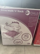 Premium MyChild Dino 3 In 1 Walk N Rock Aqua Dino Playtime Will Be High Quality