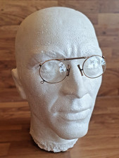 Antique Gilt Wire Pince-Nez Glasses in Original Case, S.R. Hyslop & Co, 1920s