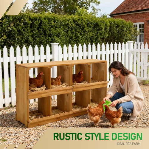 Chicken nesting boxes - nesting, 3-8