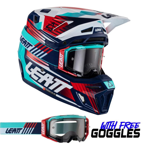 Leatt helmet moto royal - helmet,