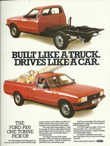 Ford p100 one tonne - p100,