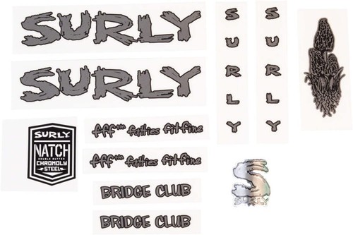 Surly bridge club frame decal - surly,