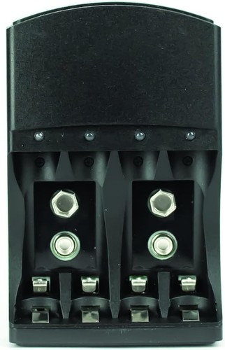 Status battery charger - charger, black