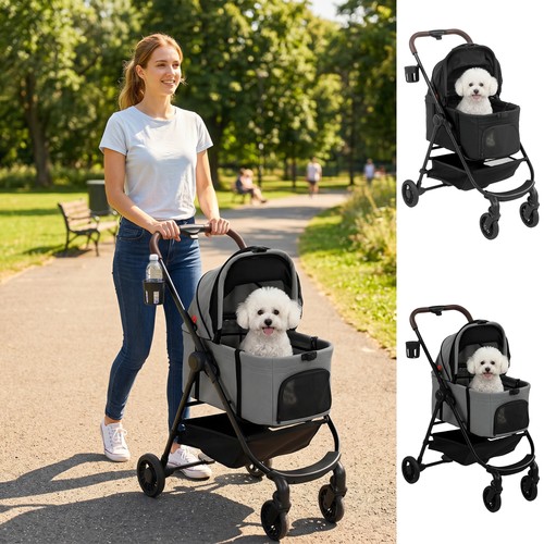 Pawhut foldable pet - pawhut, 1