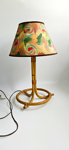 Vintage 1970s bent rattan - vintage,