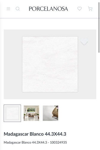 Porcelanosa madagascar blanco - porcelanosa,
