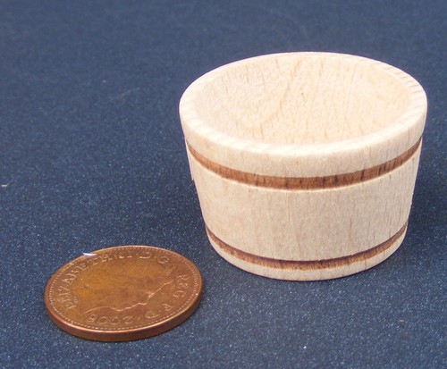 Dolls house natural finish - house,
