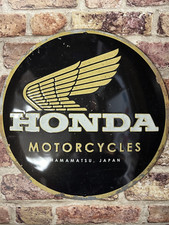 Honda Motorcycle Large Round