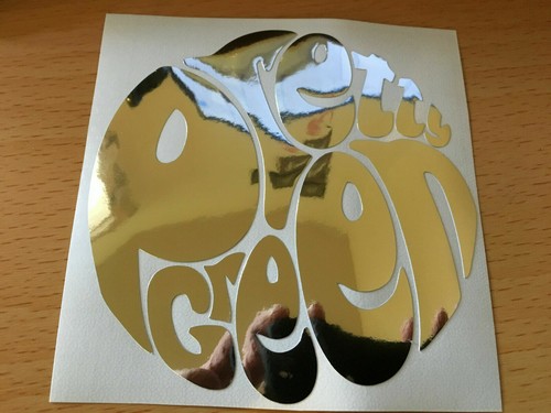 Pretty green sticker mirror - pretty,