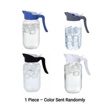 Glass Pitcher w/ Assorted