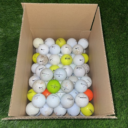 100 used golf balls lot - used,