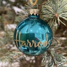 Harrods green Christmas