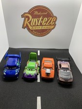 Disney Cars Diecast DJ Wingo Snot Rod & Boost 1:55 Scale