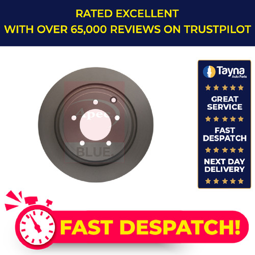 Brake discs pair solid fits - brake,