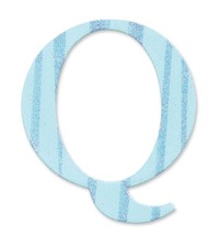 Sassy serif letter - letter, sizzix