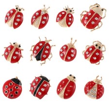 12 Pcs Ladybug Jewelry Insect