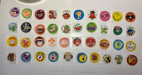 Trend scratch sniff - sniff, sticker