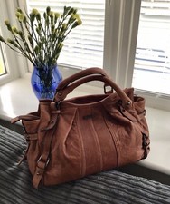 OUSHKA: Leather Handbag