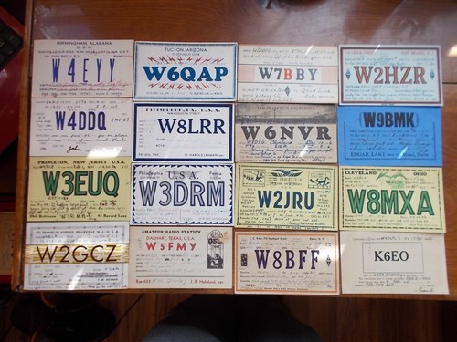Qsl ham radio cards - qsl,