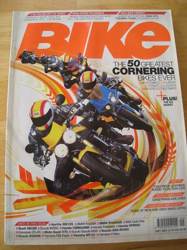 Bike magazine sep 2005 - magazine,