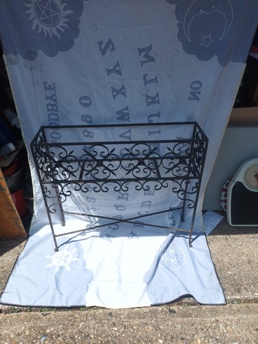 Wrought iron planter - wrought,
