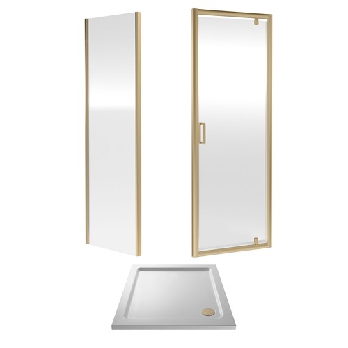 Nuie rene brushed - brass, pivot