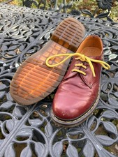 Ox blood Red Doctor Martens Lace Up Shoes Women’s Mens Size Uk 5 Eu 38 Dr DM Doc